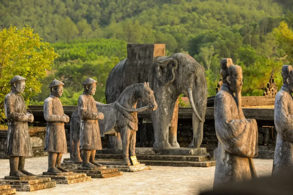 Khai Dinh Tomb during Hue private heritage tour