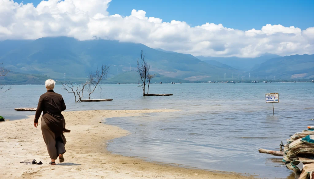Lap An Lagoon stop on Hue to Ba Na Hills drive